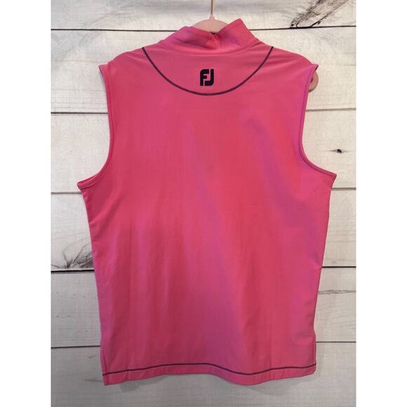 Footjoy Size Small Pink Golf Pullover Vest - Picture 4 of 5